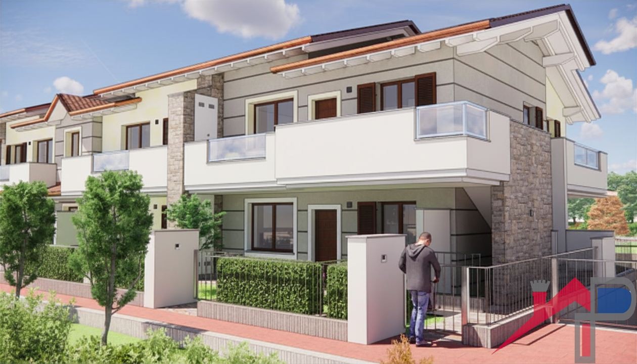 Splendido Trilocale di Nuova Costruzione con Giardino e Taverna a Bonate Sopra