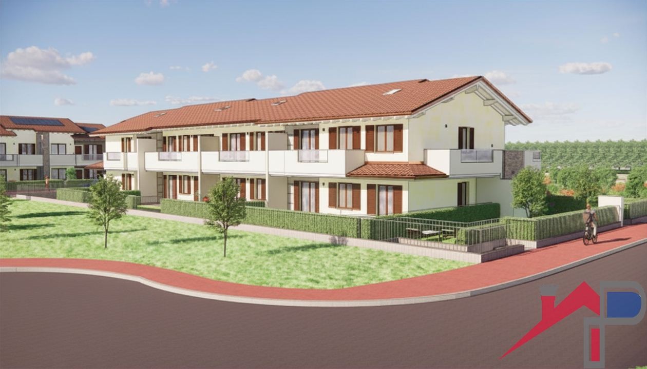 Splendido Trilocale di Nuova Costruzione al Primo Piano a Bonate Sopra